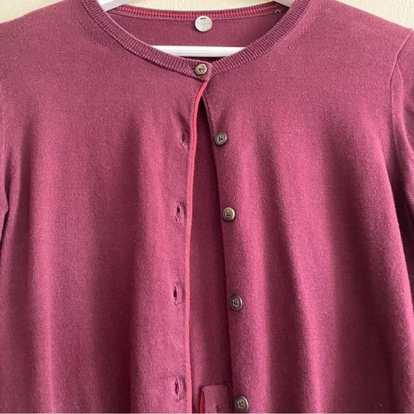 margaret o’leary  Women’s button Front and back cardigan bus casual‎ Size XS - Picture 4 of 7